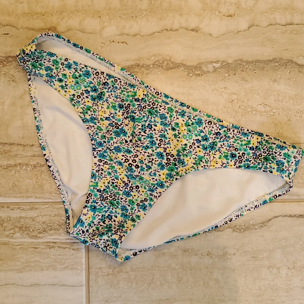 Old Navy Bikini Swimsuit Sz Medium 🌼💙🦋🖤 - Picture 3 of 4